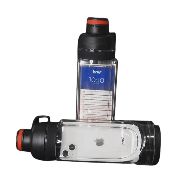 Garrafa Plástica Multifuncional 500ml BRW - Hidrate-se com Tecnologia