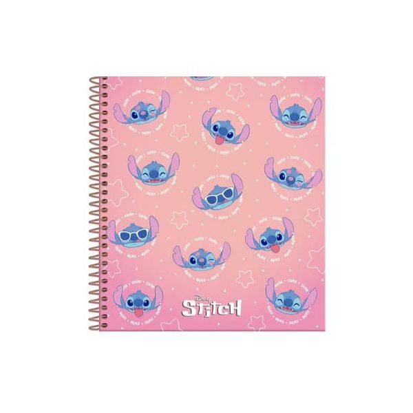 Caderno Stitch 80 Folhas 1x1 Universitário - Foroni