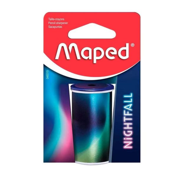 Apontador 1 Furo Com Depósito Nightfall - Maped