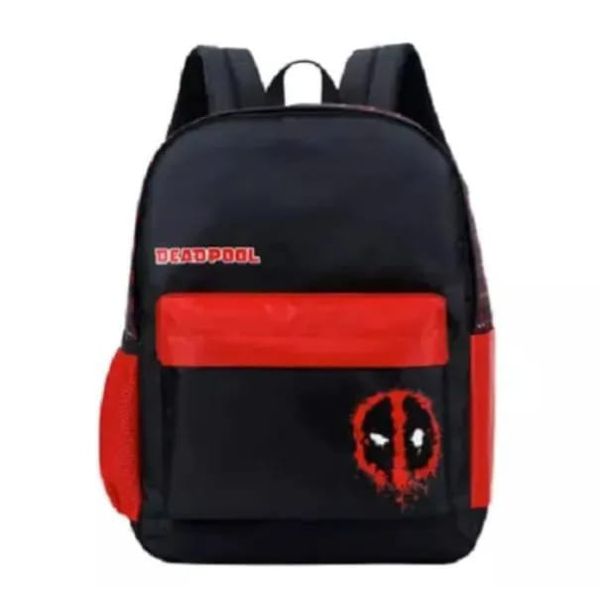 Mochila De Costas Escola Deadpool Marvel - Xeryus