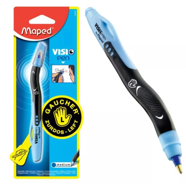 Caneta Para Canhoto Azul Vision Pen - Maped