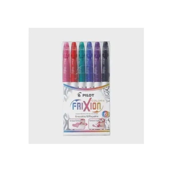 Marca Texto Apagável Frixion Colors C/6 Cores Pilot