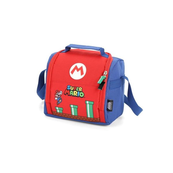 Lancheira Térmica Super Mario Azul - Luxcel