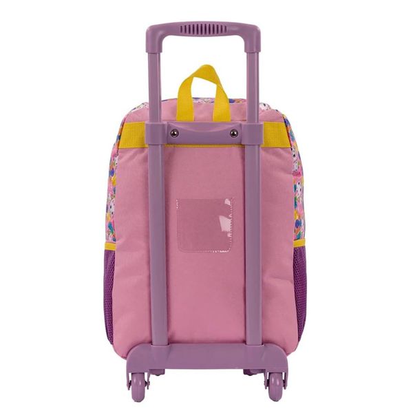 Mochila Gabby Fadas Com Rodas Infantil Grande