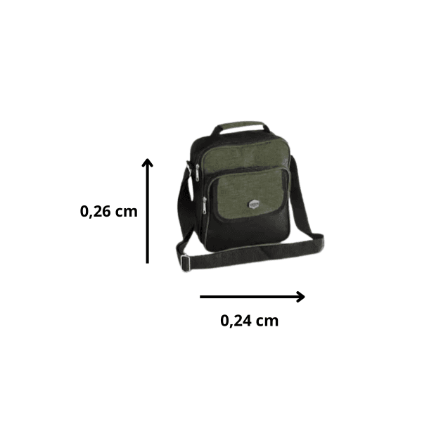 Bolsa Transversal Sort. Unissex: Design Versátil Clio