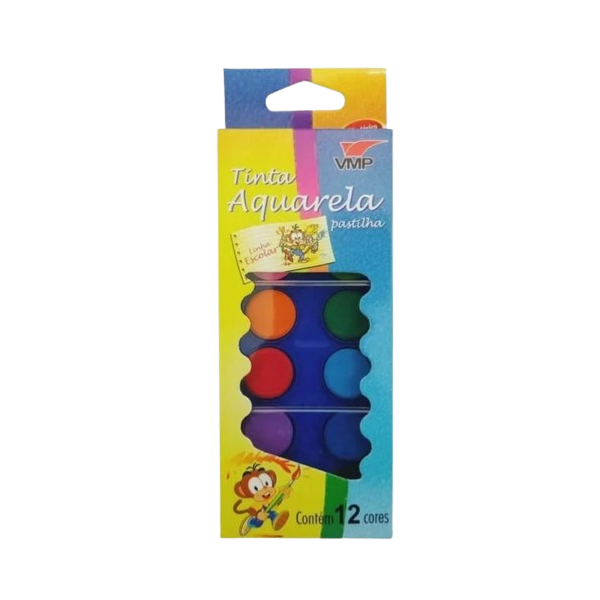 AQUARELA 12 CORES VMP