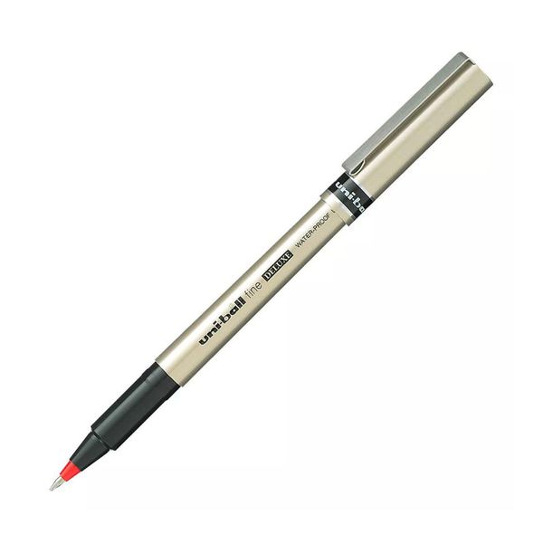 Caneta Uni-Ball Deluxe 0,7mm UB-177 Vermelha