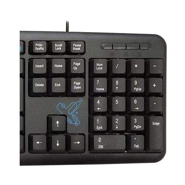 Teclado USB PT Multimídia Maxprint