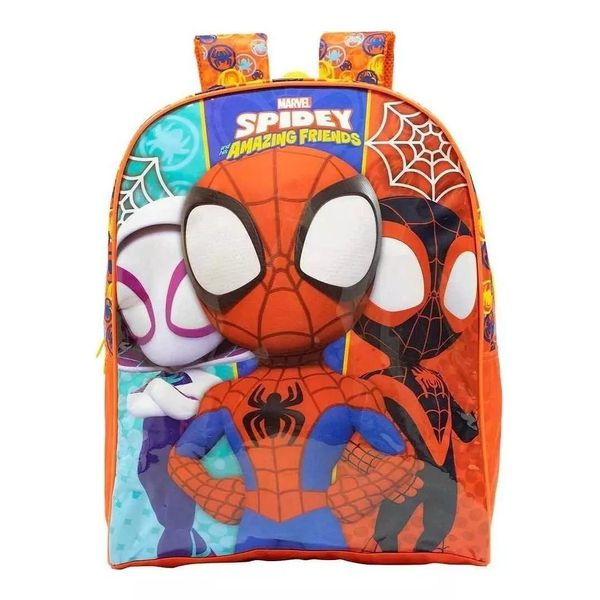 Mochila Escolar Homem-Aranha Xeryus