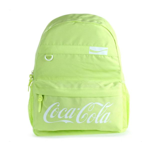 Mochila Juvenil Coca Cola Vibes Verde Pacific