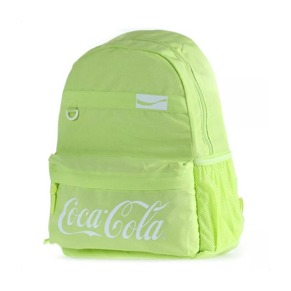 Mochila Juvenil Coca Cola Vibes Verde Pacific