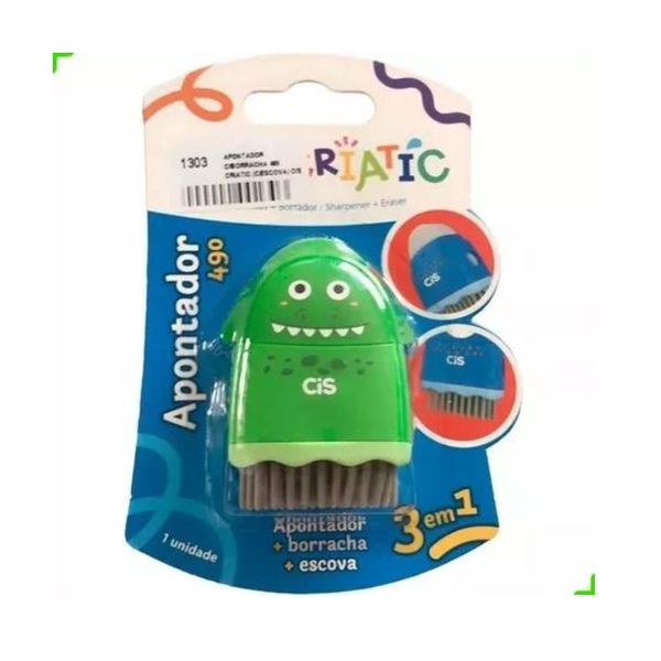  Apontador Multifuncional 3 em 1 CIS - Criatic