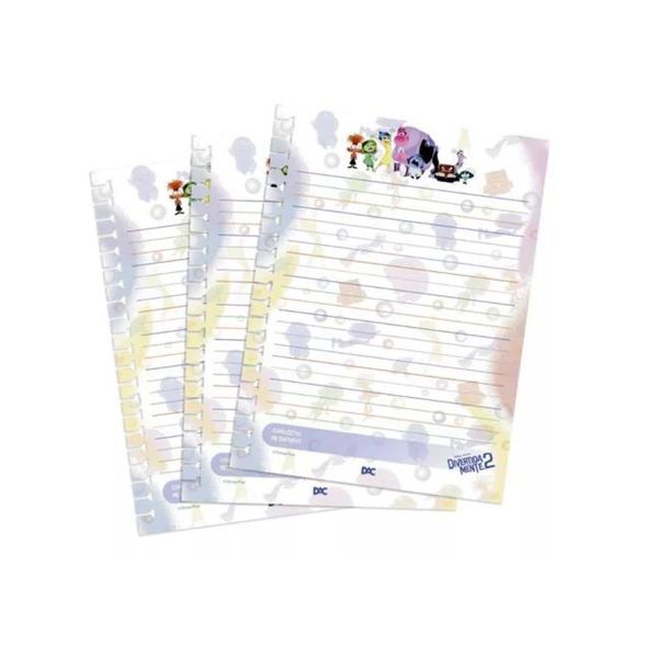 Caderno Espiral Cd 10x1 Smart Universitário Divertida Mente 2 DAC