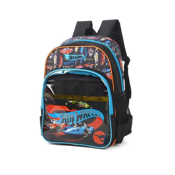 Mochila Escolar Hot Wheels Luxcel