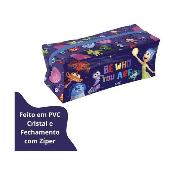 Estojo Escolar Divertida Mente DAC