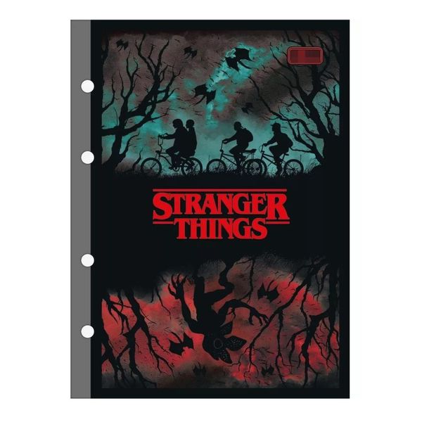 Bloco Caderno Arg. Stranger Things 80F - Tilibra