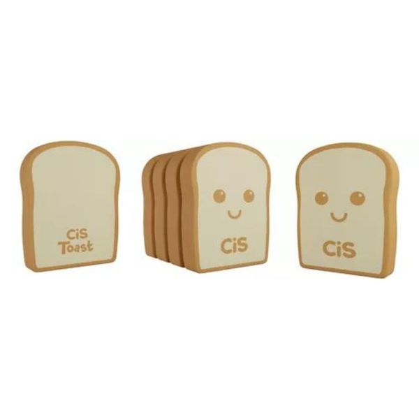 Borracha Infantil Toast C/4 Cis