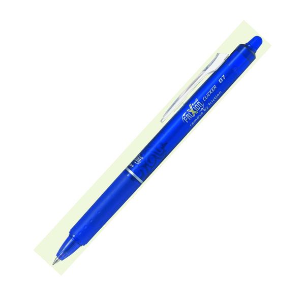 Caneta Pilot Frixion Ball Clicker 0,7mm Az - Tinta Apagável