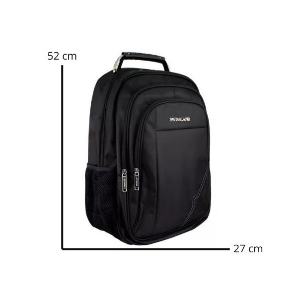 Mochila Swissland Yins Pt - Estilo e Praticidade