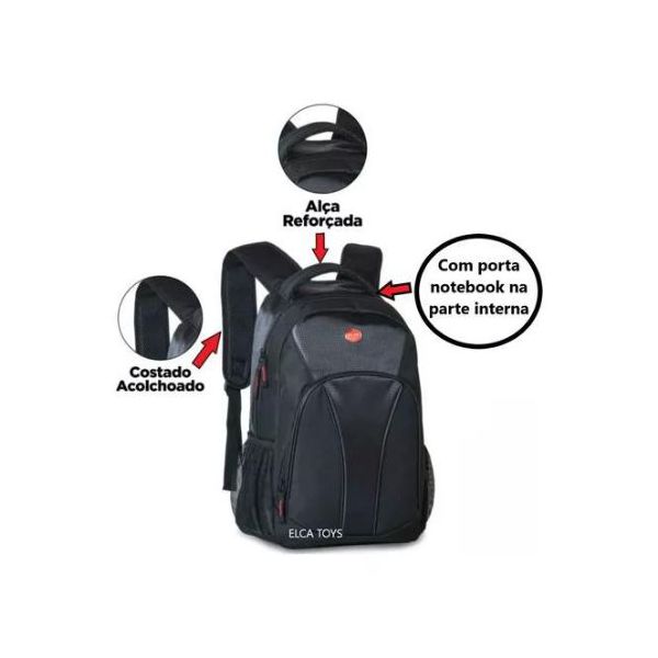Mochila Masculina Executiva Clio Sort