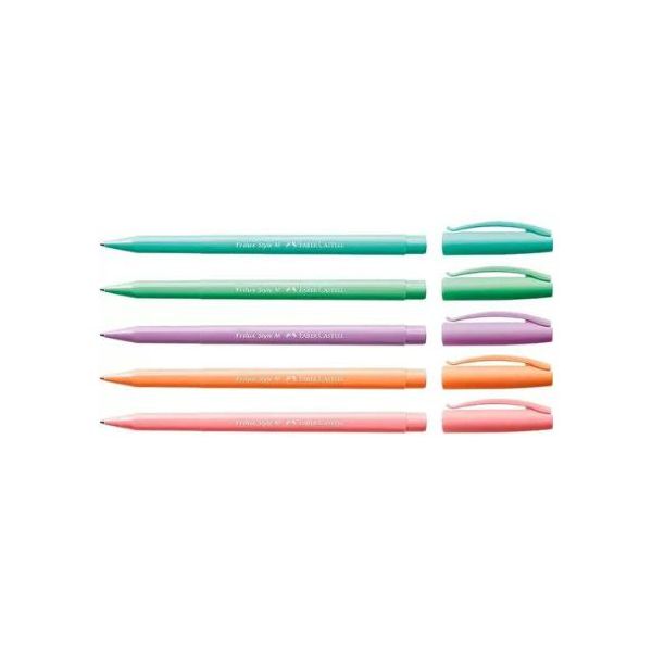 CANETA ESF TRILUX C/5 STYLE COLORS 032/ES5 FABER C