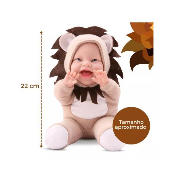  Boneca Baby Babilina Planet Leão Bambola