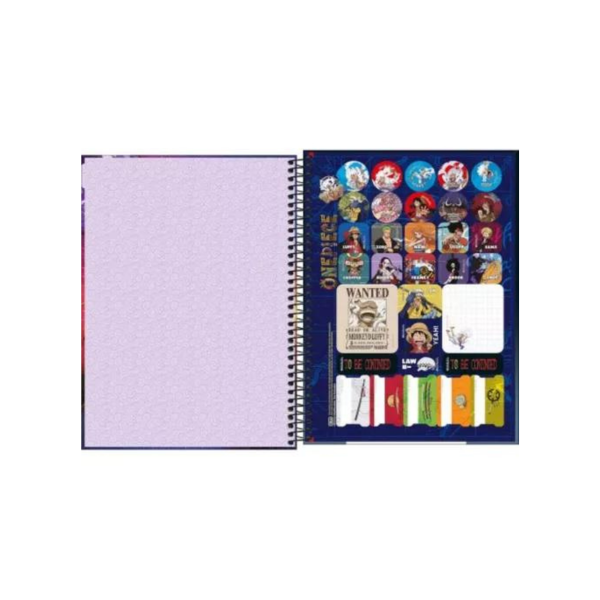 Caderno Espiral 1x1 One Piece Tilibra