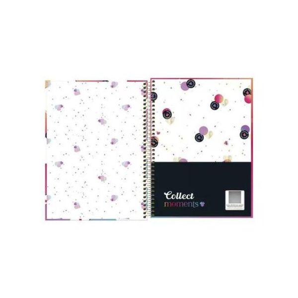 Caderno Espiral 1x1 Minnie Connect Tilibra 