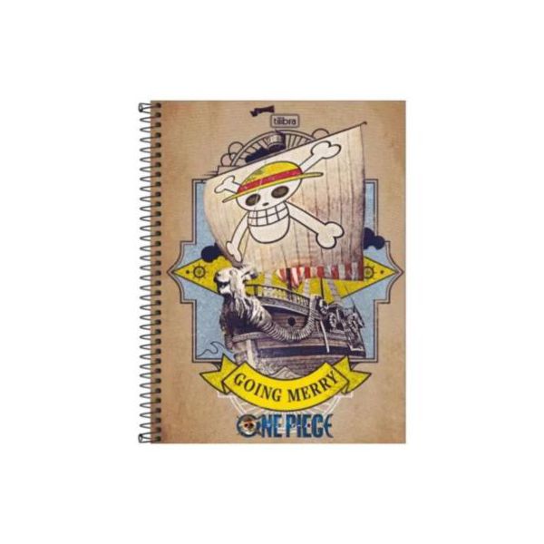 Caderno One Piece 10 Matérias Tilibra