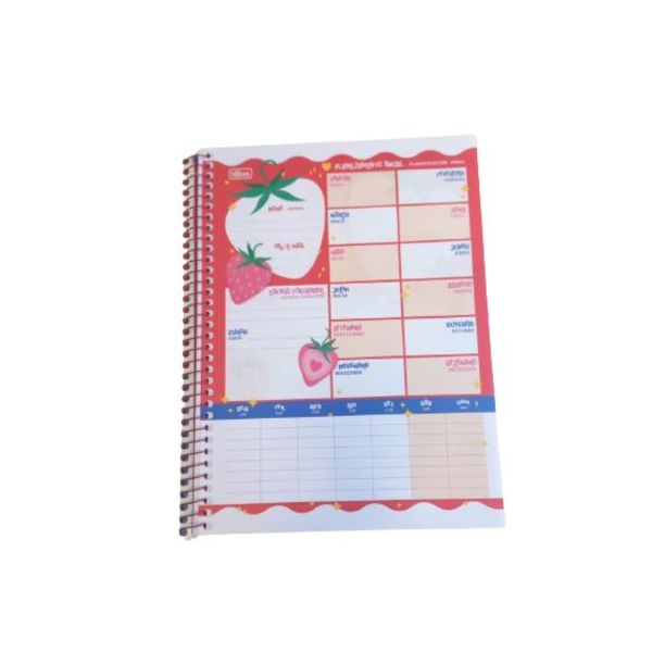 Caderno Espiral 1x1 Be Berry Connect Tilibra