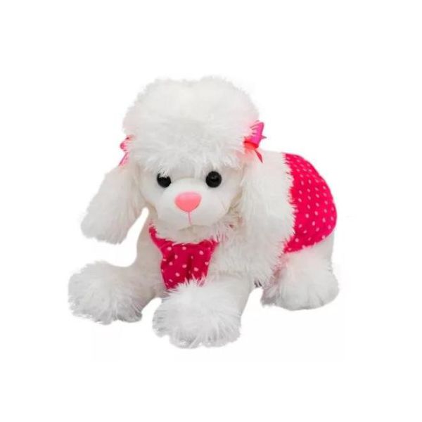 Pelúcia Poodle Deitado Fofy Toys