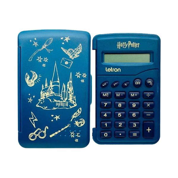Calculadora de Bolso 8 Dígitos Harry Potter Letron