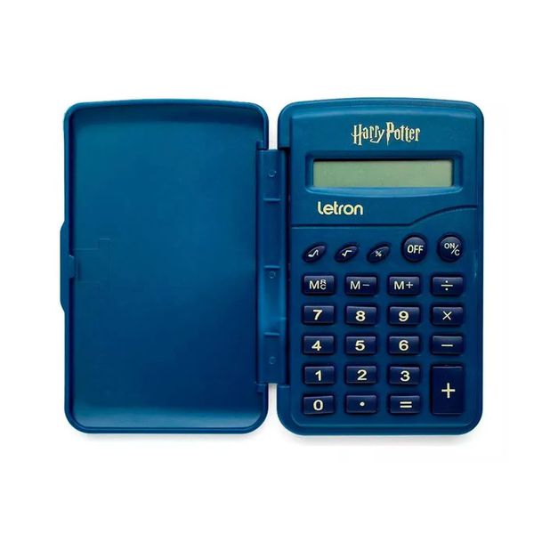 Calculadora de Bolso 8 Dígitos Harry Potter Letron