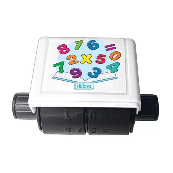 Carimbo Roller Tabuada Tilibra