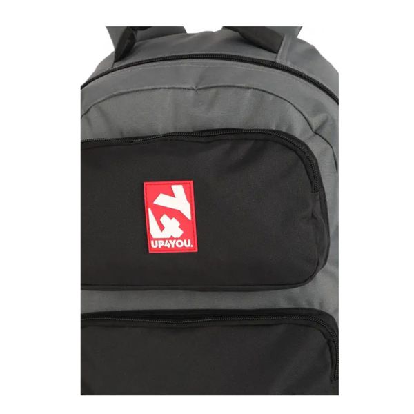 Mochila Juvenil Up4You Cinza Luxcel