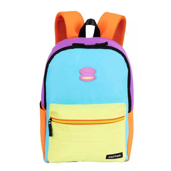 Mochila De Costas Paul Frank Authentic Orange Mix Sestini