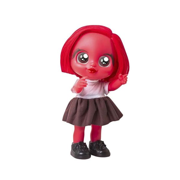 Boneca Glow Girls Vermelho Rubi - Bee Toys