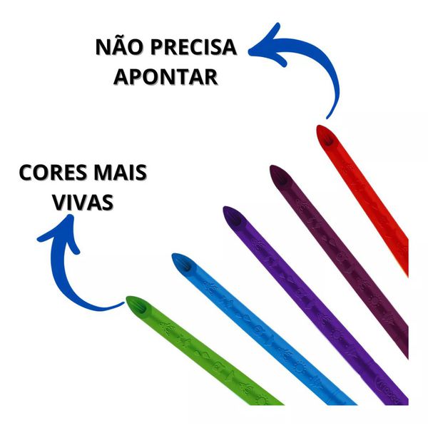 Lápis de Cor 24 Cores Color Peps Infinity Maped