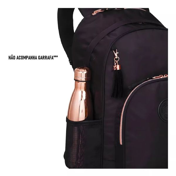 Mochila Paul Frank Glam Preto Sestini