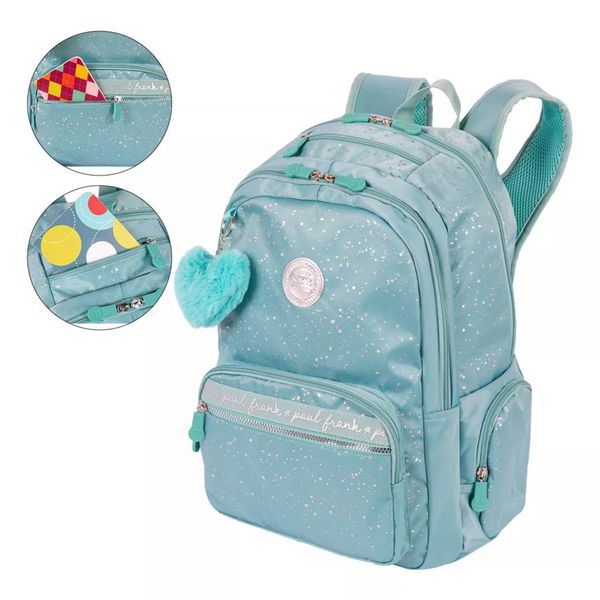 Mochila Paul Frank Styles Verde Sestini 