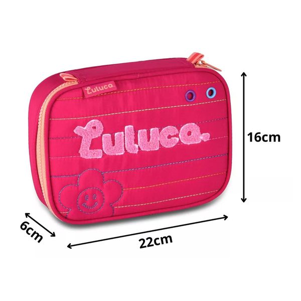 Estojo Box Estampa Felpulda Luluca Sortidos Clio