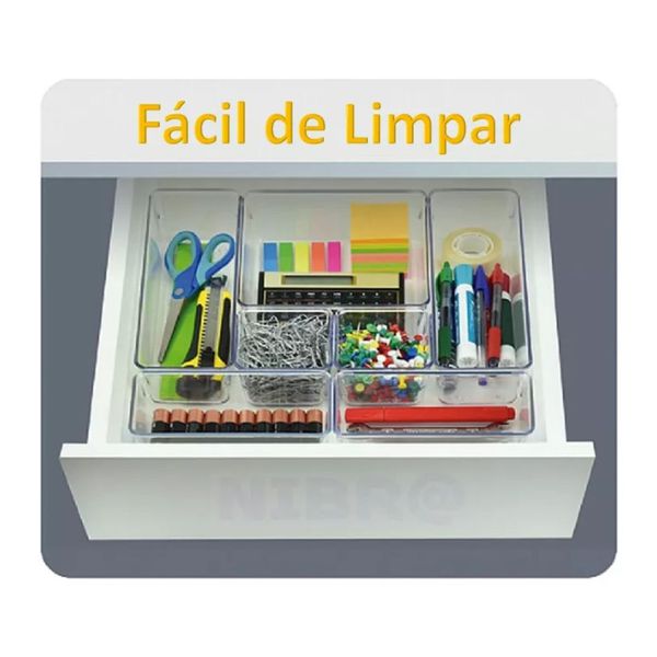 Kit de Organizadores Modulares C/ 7 Peças Acrimet