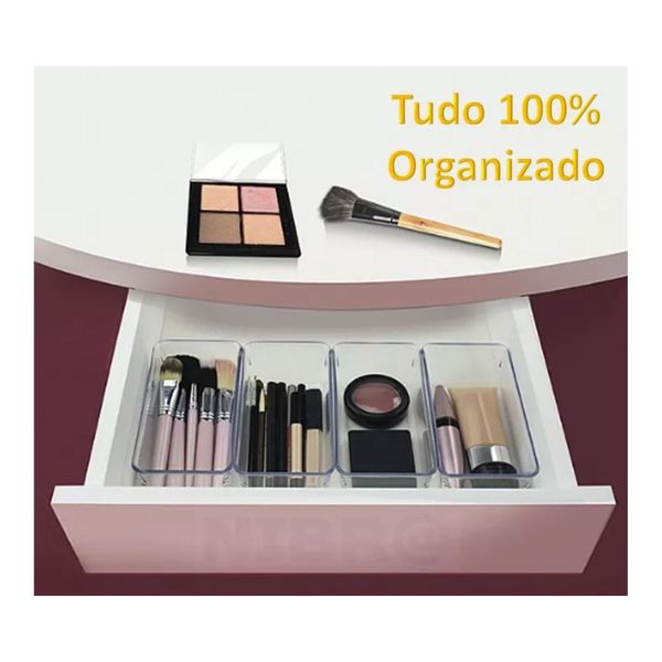 Kit de Organizadores Modulares C/ 7 Peças Acrimet
