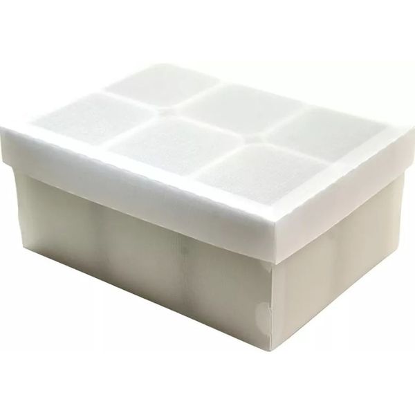 Caixa Organizadora de Objetos C/6 Cinza Dello