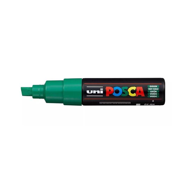 Caneta Pincel Marcador Multiuso PC-8K Verde 8mm Posca