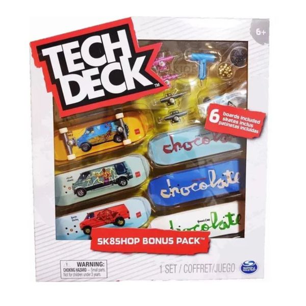 Kit Tech Deck Blind Com 6 Skates E Acessórios Sort Sunny