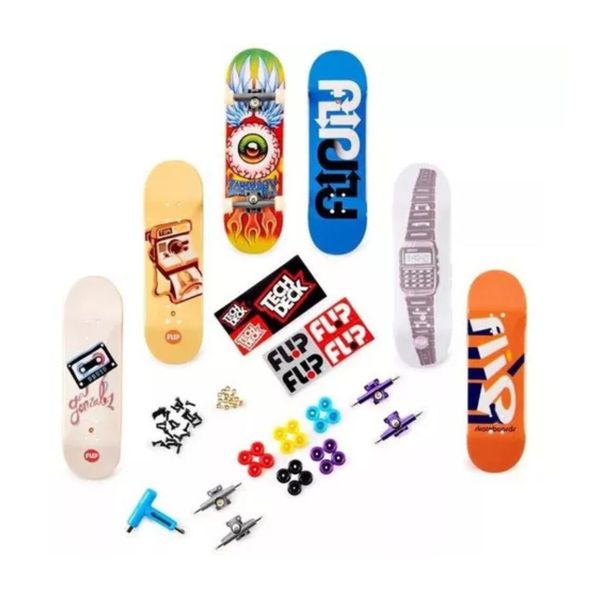 Kit Tech Deck Blind Com 6 Skates E Acessórios Sort Sunny