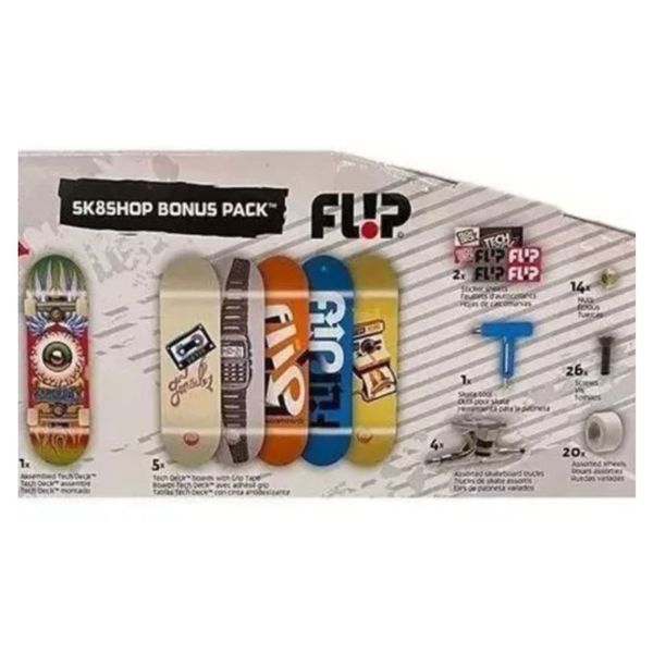 Kit Tech Deck Blind Com 6 Skates E Acessórios Sort Sunny