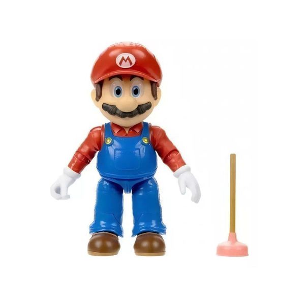 Boneco Articulado Mario Desentupidor Super Mario Sunny