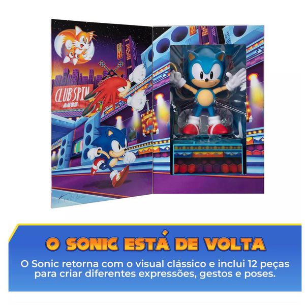 Boneco Do Sonic Edição Colecionador Sunny